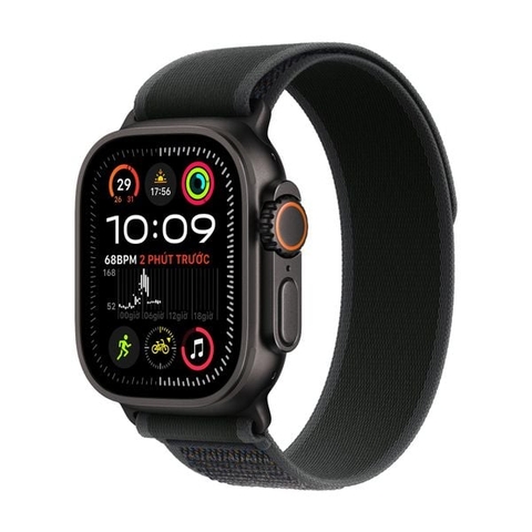Đồng hồ Apple Watch Ultra 2 2024 GPS + Cellular 49mm Black Titanium (Vỏ Thép Dây Black Trail Loop - M/L) (MX4V3VN/A)