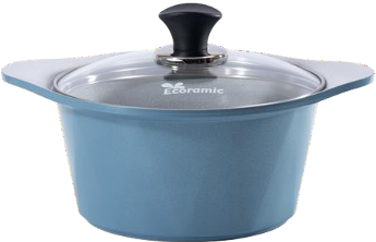 Nồi đá đáy từ 24cm Ecoramic EVLIH-24(B)