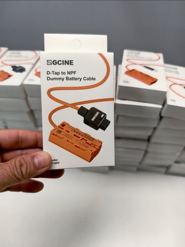 ZGCINE D-Tap to NPF for SONY Dummy Battery Cable(braided wire)