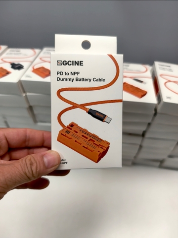 ZGCINE USB-C PD to NPF for SONY Dummy Battery Cable(braided wire)