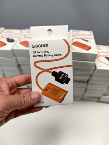 ZGCINE D-Tap to BLK22 For Panasonic Lumix Dummy Battery Cable(braided wire)