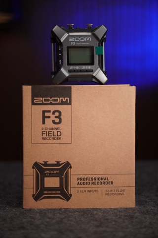 Zoom F3 2-Input / 2-Track Portable Field Recorder