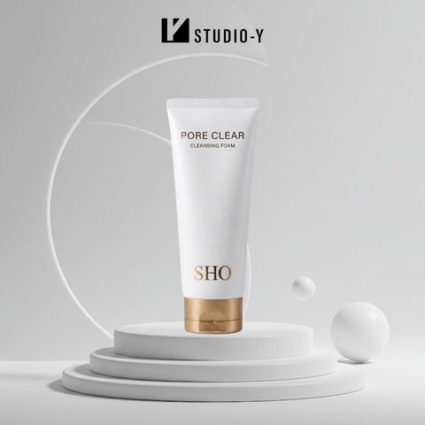 Sữa Rửa Mặt Làm Sạch Lỗ Chân Lông SHO Pore Clear Cleansing Foam – Chính Hãng Hàn Quốc