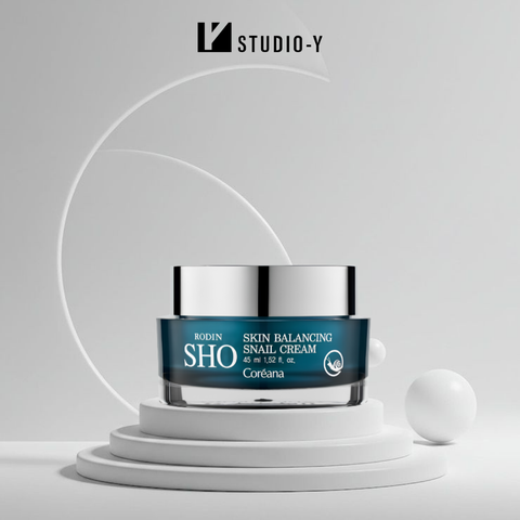 Kem Dưỡng Phục Hồi Da Coréana Rodin SHO Skin Balancing Snail Cream (45ml) – Cân Bằng & Tái Tạo Làn Da