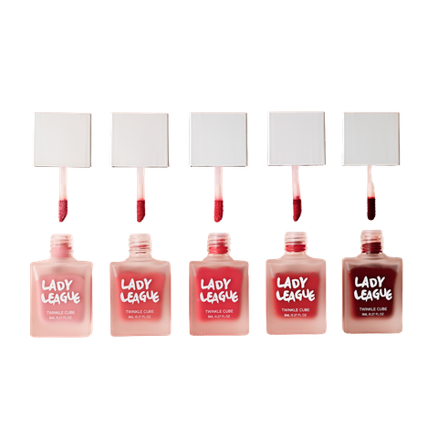 LADY LEAGUE TWINKLE CUBE - Son kem mịn lì 8ml