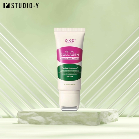 Kem vùng cổ CKD GUARANTED Retino Collagen Guasha Neck Cream