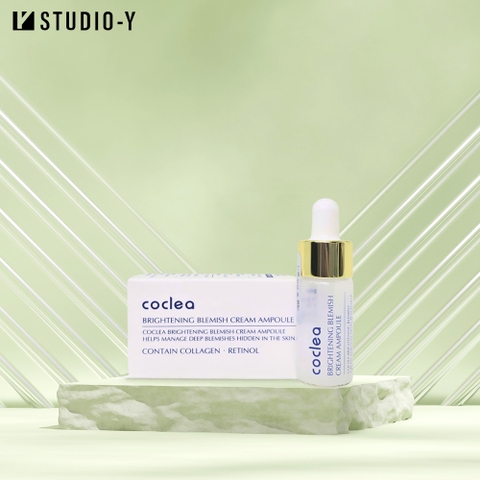 [HOT] Tinh chất trắng da, mờ thâm nám Coclea Brightening Blemish Cream Ampoule 10ml, serum huyết thanh