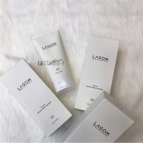Sữa rửa mặt LAGOM Cellup PH Cure Foam Cleanser 120ml