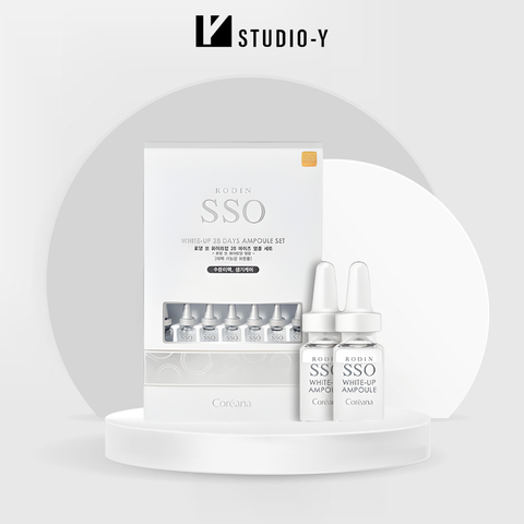 Tinh Chất Ampoule Huyết Thanh Dưỡng Trắng Da 28 ngày Rodin SSO White-up 28days Set