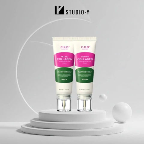 Kem CKD GUARANTED Retino Collagen Small Molecule 300 Cream 40ml (1+1)