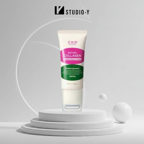 Kem vùng cổ CKD GUARANTED Retino Collagen Guasha Neck Cream