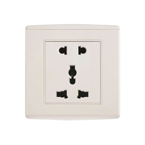 V4.0GZ12Z13/N - Bộ ổ cắm đôi 5 chấu Uten