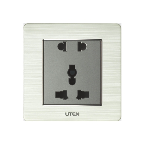 V6.0GZ12Z13/N - Bộ ổ cắm đôi 3 chấu Uten