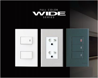 WEV1582SW - Ổ cắm đôi 3 chấu Panasonic - Dòng wide, màu trắng