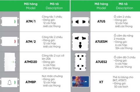 Công tắc ổ cắm MPE