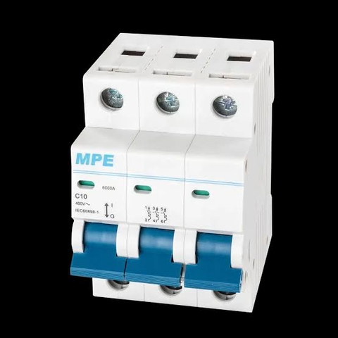 Aptomat MCB 3 pha, 20A, 6kA