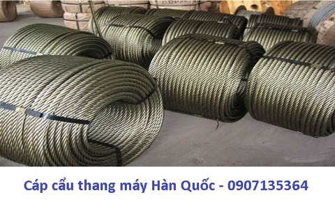 Cáp Thang Máy Ø 9.5 – 8×19 FC Hàn Quốc