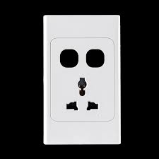 Ổ cắm đơn đa năng 16A + 2 Lỗ mã A20USMXXN