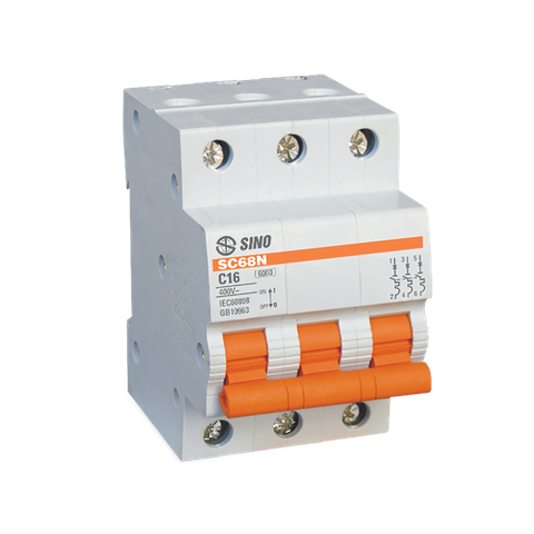 Aptomat SINO 3P 32A 6kA SC68N/C3032