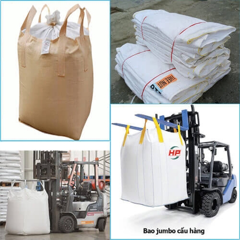 Bao tải cẩu hàng 1 tấn Jumbo
