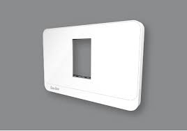 Mặt công tắc ổ cắm âm tường MOC01 80x120x9/1H