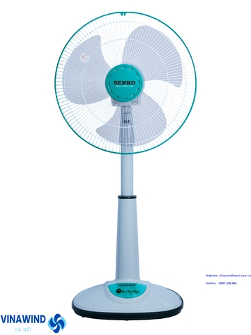 Quạt cây Senko LS-1630, sải cánh 39cm, lửng rút 97cm