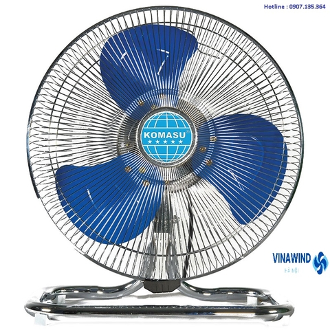 Quạt sàn công nghiệp Komasu BS-45TN, Quạt chân quỳ sải cánh 45cm
