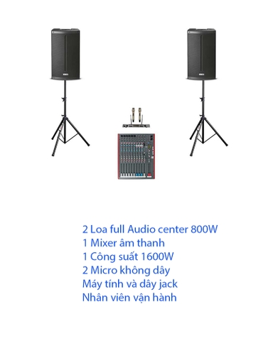 Thuê âm thanh gói 20-30 khách - Giải pháp tối ưu cho sự kiện của bạn