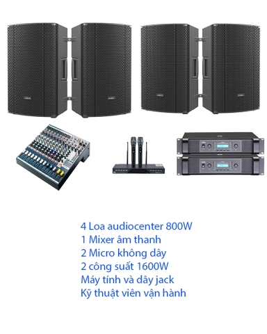 Thuê âm thanh gói 50-80 khách - Giải Pháp Âm Thanh Chuẩn Chất, Tiết Kiệm Chi Phí