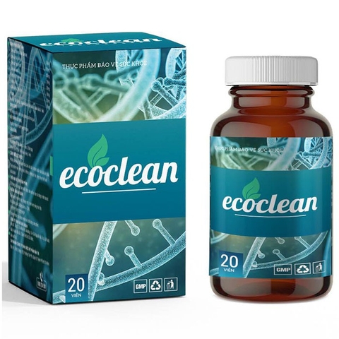 ECOCLEAN - VIÊN UỐNG HỖ TRỢ GIẢI ĐỘC CƠ THỂ , TIÊU DIỆT KÝ SINH TRÙNG AN TOÀN HIỆU QUẢ HTHshop