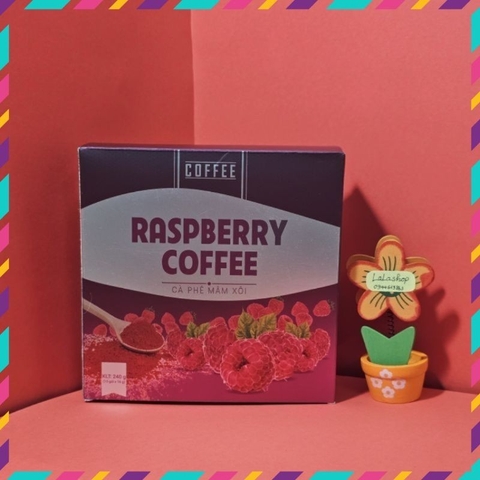 Cà Phê Giảm Cân Mâm Xôi Raspeerry Coffee - Hộp 15 gói - HTHshop102