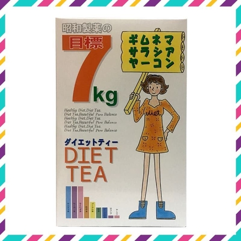 Trà Giảm Cân 7KG Showa Seiyaku Diet Tea 7Kg Nhật Bản 30 gói  - HTHshop102