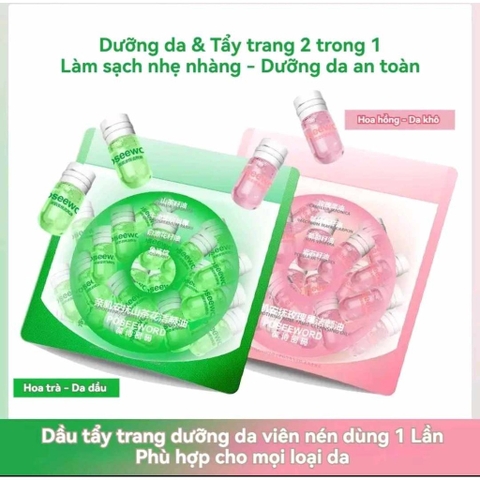 Dầu Tẩy Trang Beyote , Cistto , POSEEWORD , CCPIAN Dạng Viên (20 Viên)
