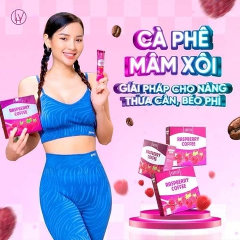 Cà Phê Giảm Cân Mâm Xôi Raspeerry Coffee - Hộp 15 gói - HTHshop102