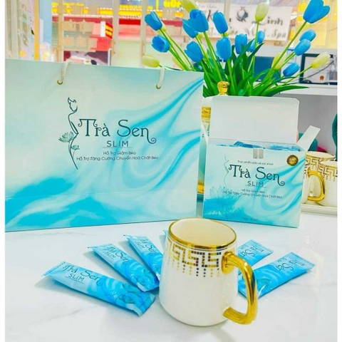 Trà Sen Slim giảm cân giảm mỡ - Hộp 30 gói - HTHshop102