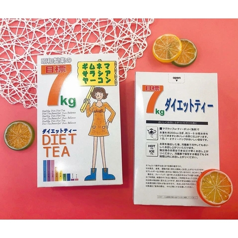 Trà Giảm Cân 7KG Showa Seiyaku Diet Tea 7Kg Nhật Bản 30 gói  - HTHshop102