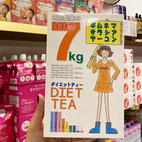 Trà Giảm Cân 7KG Showa Seiyaku Diet Tea 7Kg Nhật Bản 30 gói  - HTHshop102