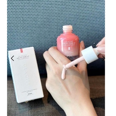 Tinh Chất Chống Nắng Dưỡng Trắng Nâng Tone Feelxo Glacier Air- Fit Tone Up SPF50+/PA+++ 30ML, Pink Tone Up  - HTHshop102