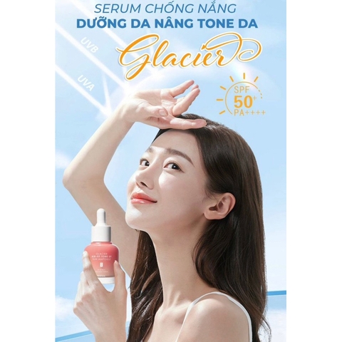 Tinh Chất Chống Nắng Dưỡng Trắng Nâng Tone Feelxo Glacier Air- Fit Tone Up SPF50+/PA+++ 30ML, Pink Tone Up  - HTHshop102