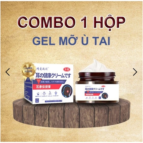 Gel Mỡ giảm ù tai công thức Nhật Bản An Nhĩ Não - hộp 30g hthshop