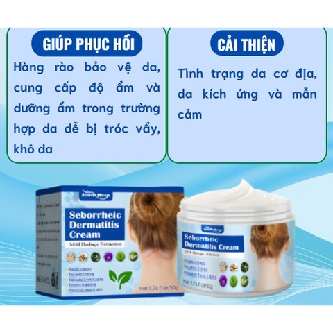 Kem Bôi Da Liễu South Moon Cải Thiện Tình trạng vảy nến, á sừng, tổ đỉa