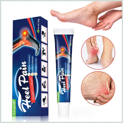 Kem Chăm Sóc Xương Khớp KanyeHB Heel Pain Relief Cream Giảm Đau Gót Chân, Mắt Cá Chân và Bàn Chân - HTHshop02