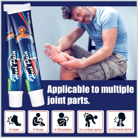 Kem Chăm Sóc Xương Khớp KanyeHB Heel Pain Relief Cream Giảm Đau Gót Chân, Mắt Cá Chân và Bàn Chân - HTHshop02