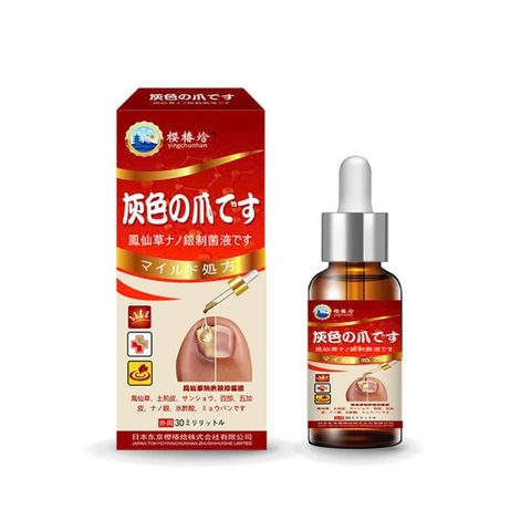 Tinh chất nấm móng Kannedo Nhật Bản giảm nấm móng, hỗ trợ giảm hư móng, dưỡng móng dày và khỏe - HTHshop