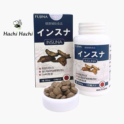 Viên hỗ trợ cải thiện tiểu đường Insuna Fujina 120 viên - Lalashop