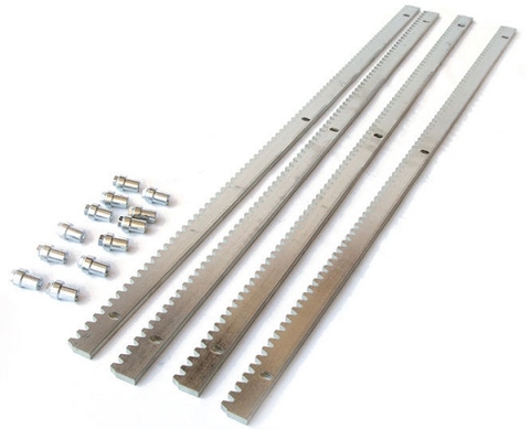 Thanh răng thép cổng tự động Mod 4  (thanh dài 1m)