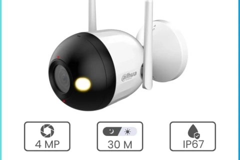 Camera DAHUA DH-F4C-PV (Wifi thân 4MP, Loa mic)