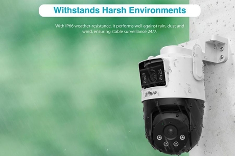 Camera DAHUA DH-P5D-5F-PV (Wifi quay quét 2 mắt x 5MP, báo động)