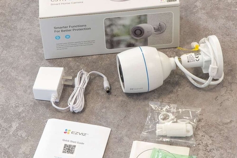 Camera EZVIZ C3TN Color (Wifi Thân 2MP, đêm có màu)