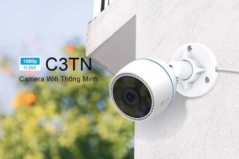 Camera EZVIZ C3TN Color (Wifi Thân 2MP, đêm có màu)